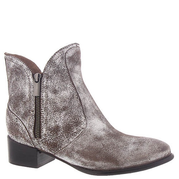 Anthropologie Seychelles Ankle Boot Metallic 8 1/2 - Picture 4 of 12
